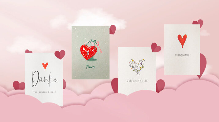 Valentinstagskarten - Valentinstagskarten Großhandel | Handgezeichnet &amp; hochwertig | Keitcards für den Einzelhandel