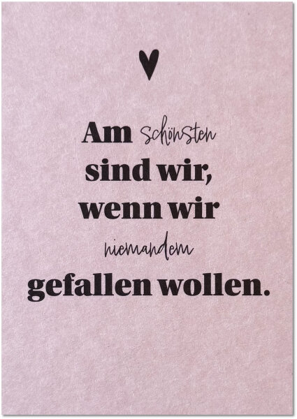am schönsten