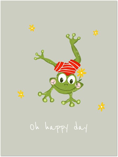 Frosch happy day