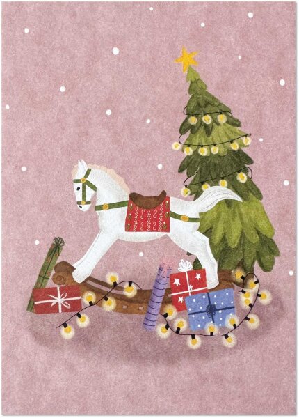 Schaukelpferd Weihnachten