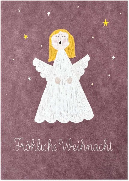 Engel foliert mit Schutzfolie inkl. Briefmschlag