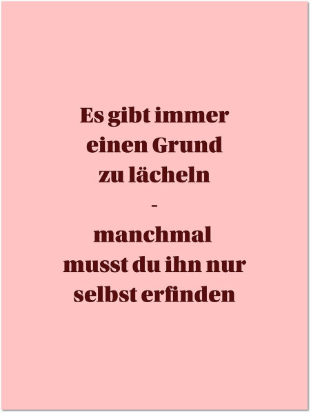 lächeln