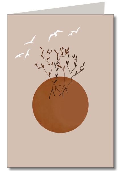 Äste und Vögel