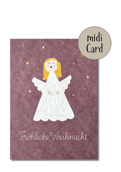 Midi Engel mit Schutzfolie inkl. Briefumschlag