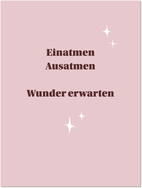 Einatmen Ausatmen