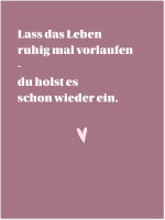 Leben einholen