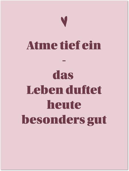 Leben duftet