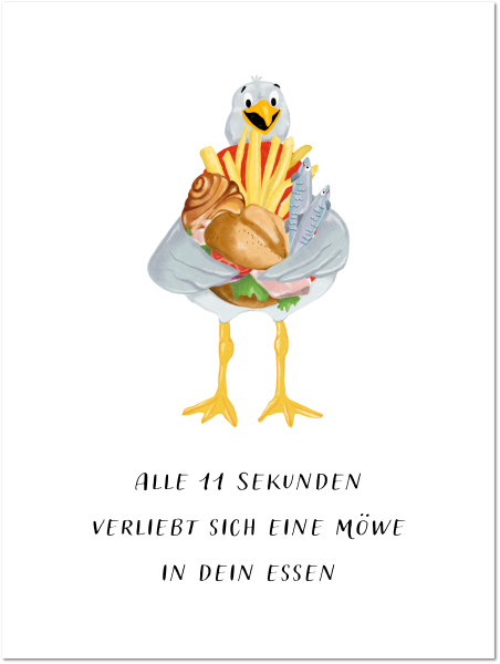 11 Sekunden Möwe