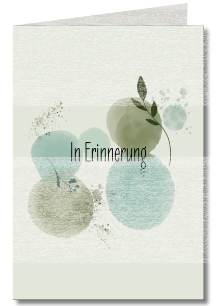 Trauer Aquarell