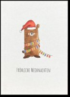 Weihnachtsbär foliert inkl. Umschlag