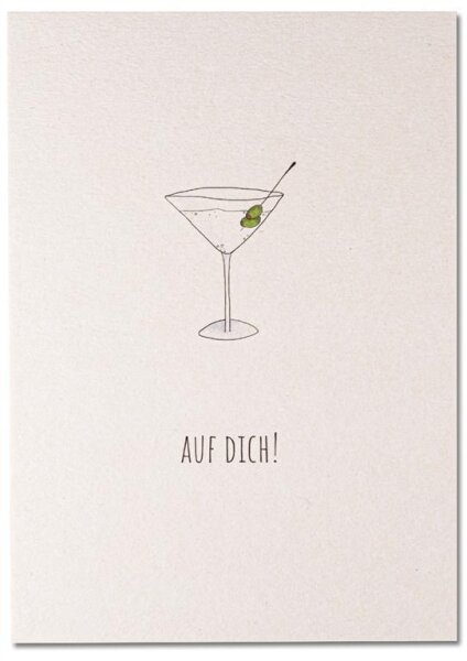 Auf Dich Martini unfoliert ohne Umschlag