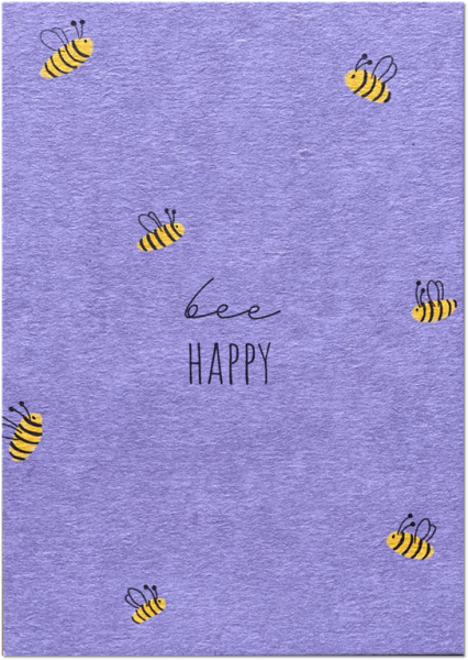 bee happy unfoliert ohne Umschlag