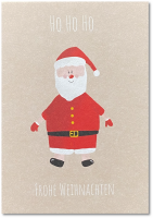 Weihnachtsmann unfoliert ohne Umschlag