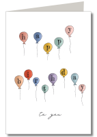 doppelreihige Ballons Klapp ohne Schutzfolie inkl....