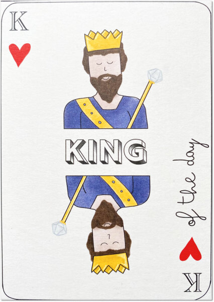 King of the day unfoliert ohne Umschlag
