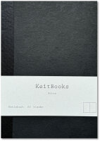 Keitbooks A5 Anthrazit-schwarz