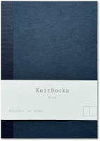 KeitBooks A5 marineblau - blau